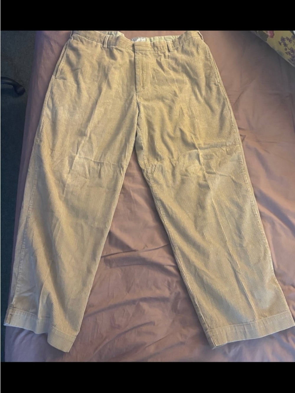 IZOD Tan Corduroy Chinos 42/30